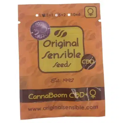 Graines de CBD cannaboom CBD+ Original sensible Seeds