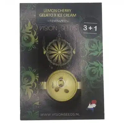 Graines Lemon cherry gelato x ice cream Vision seeds par Grainescollection