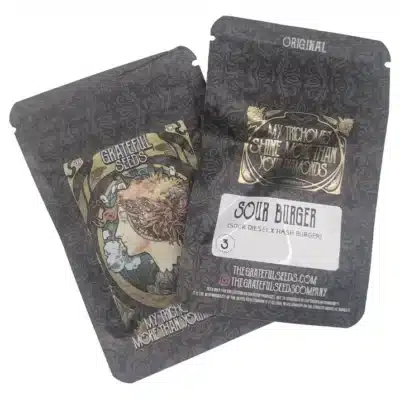 Graines de cannabis féminisées Sour Burger The Grateful Seeds - Exclusivité France Grainescollection.fr