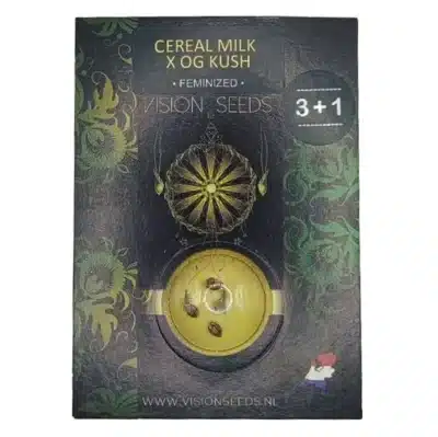 Graines de cannabis cereal milk x og kush Vision seeds par Grainescollection.fr seedshop numéro 1 en france