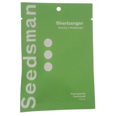 Graine de collection Sherbanger Seedsman - Hybride Féminisée Sherbet x Headbanger.