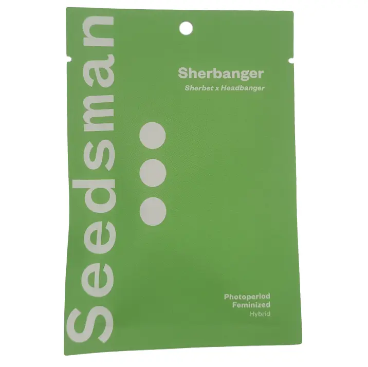Graine de collection Sherbanger Seedsman - Hybride Féminisée Sherbet x Headbanger.