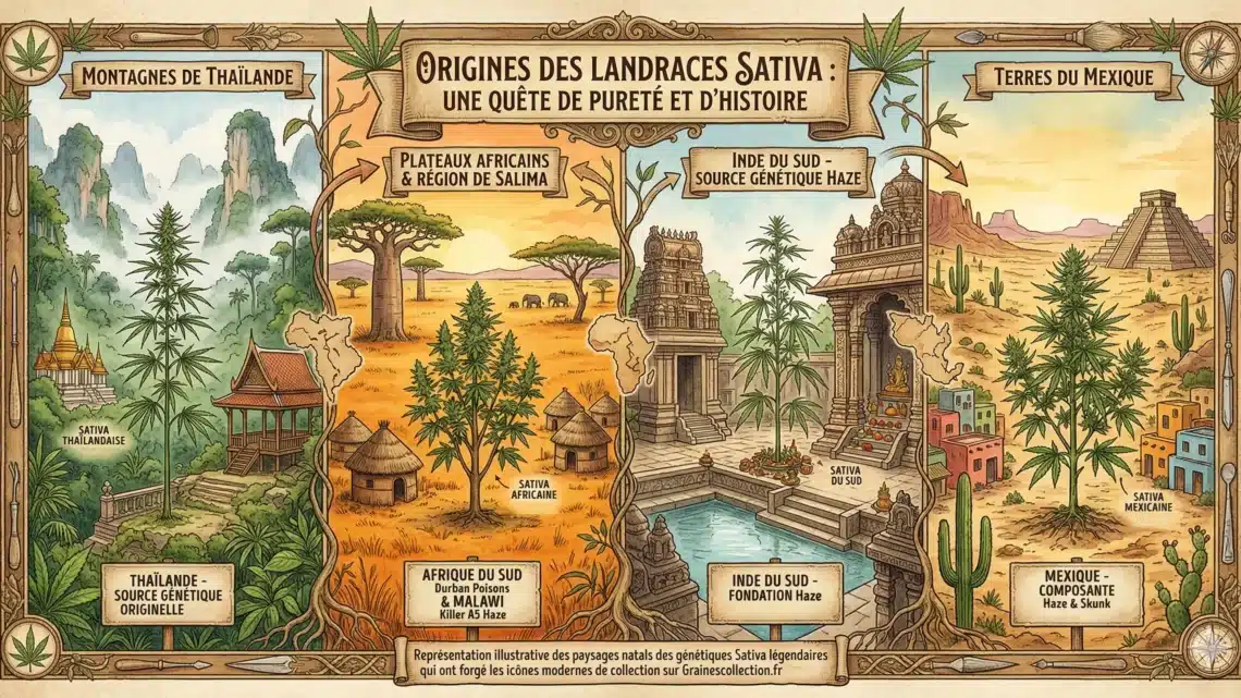 L&rsquo;histoire des graines sativas : préservation, breeders de légende et héritage génétique