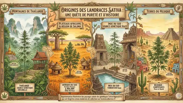 L&rsquo;histoire des graines sativas : préservation, breeders de légende et héritage génétique