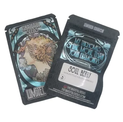 Graine de collection Soul Berry Grateful Seeds - Limited Edition Baskzkittlez x Blue Raspberry.