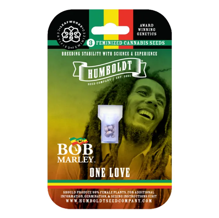Graines de cannabis one love sativa humboldt seed company