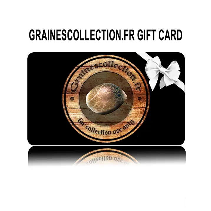 Collectible cannabis seeds France gift card
